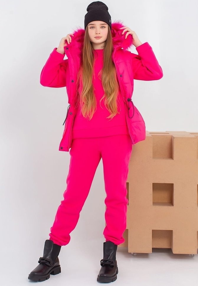 Теплый костюм с жилеткой EV-2238A1100