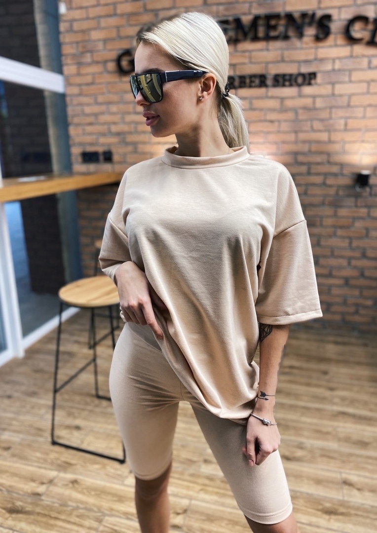 Велосипедки с футболкой NJ-LP-378A250